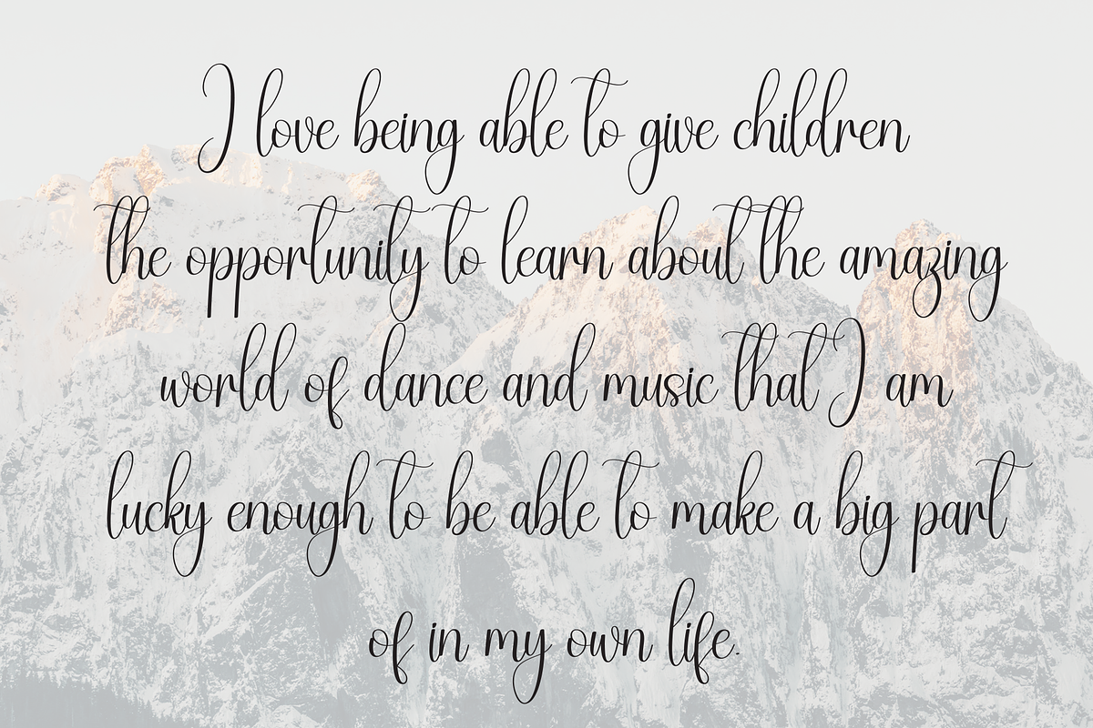 Sadstory | Script Font, a Handwritten Font by Scratchones (Photo 6 of 9)