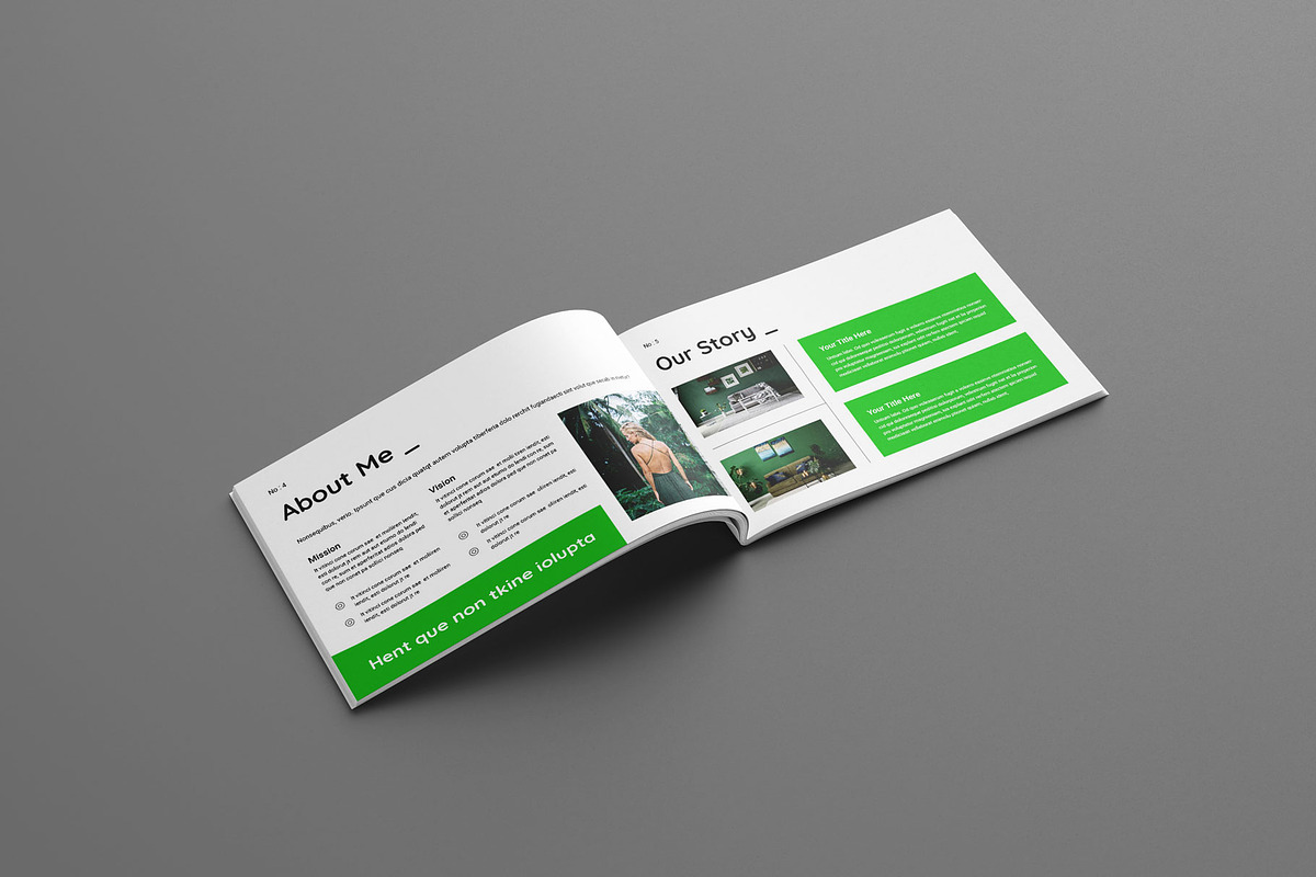 E-Book Layout Landscape, a Magazine Template by Seeing-art (Photo 3 of 10)