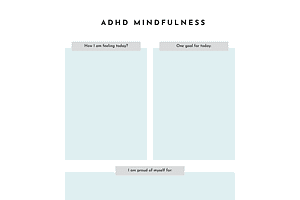 ADHD Therapy Planner