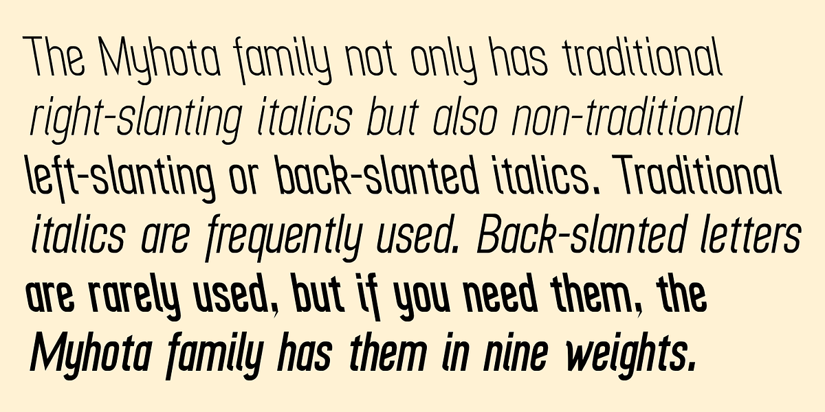 Myhota, a Sans Serif Font by Ingrimayne Type (Photo 4 of 9)