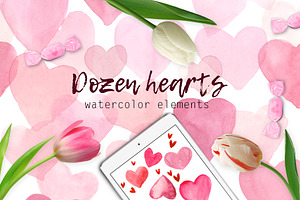 Dozen of Hearts for Valentine's Day