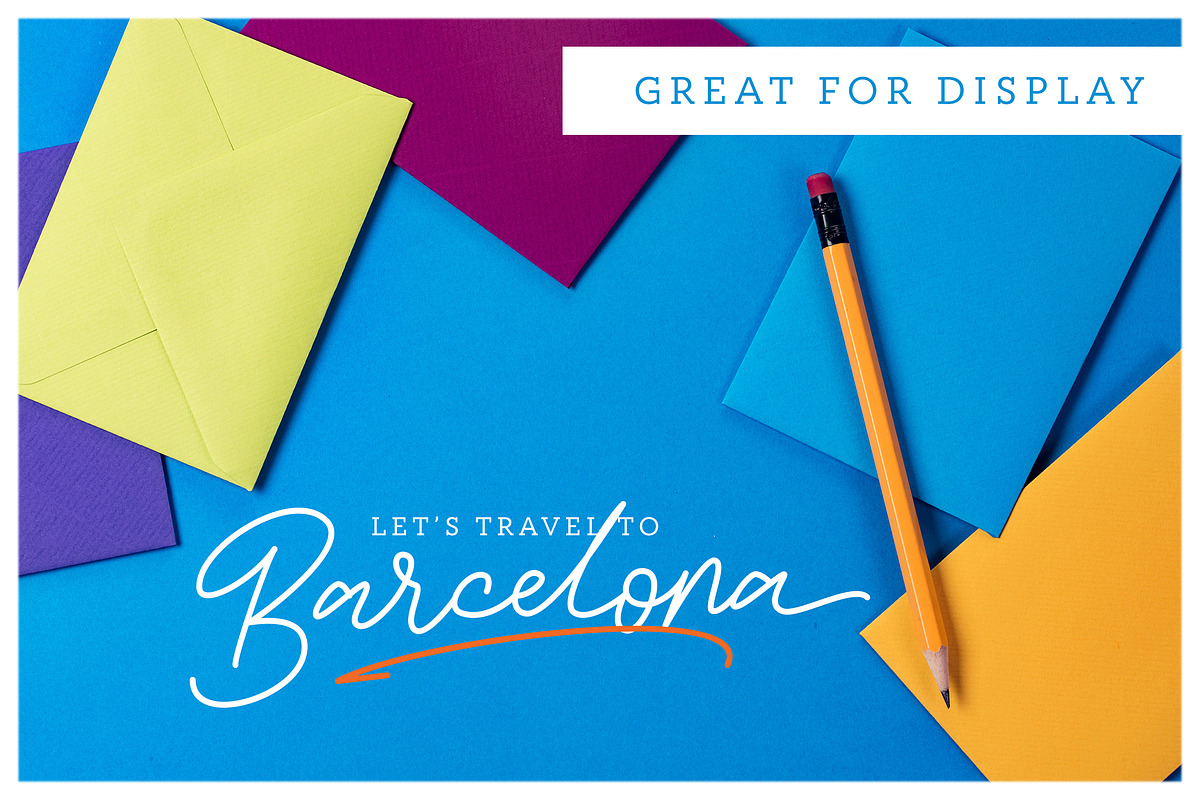 Bessita Handwriting - Script preview 6