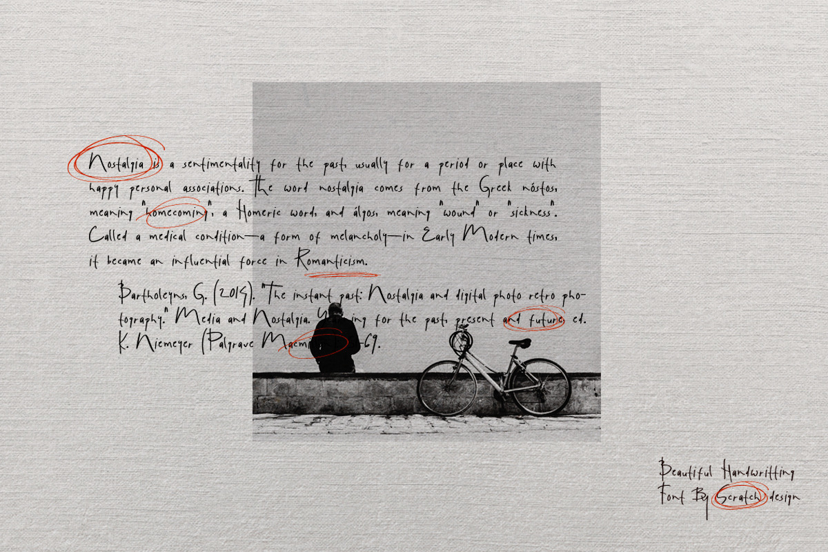 Diary Indie | Handwritten Font, a Font by Scratch Design (Photo 2 of 8)