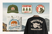 Animals & Outdoors Badges Vol. 1, a Branding & Logo Template by Skilline Supply Co. (Thumbnail 7 of 10)