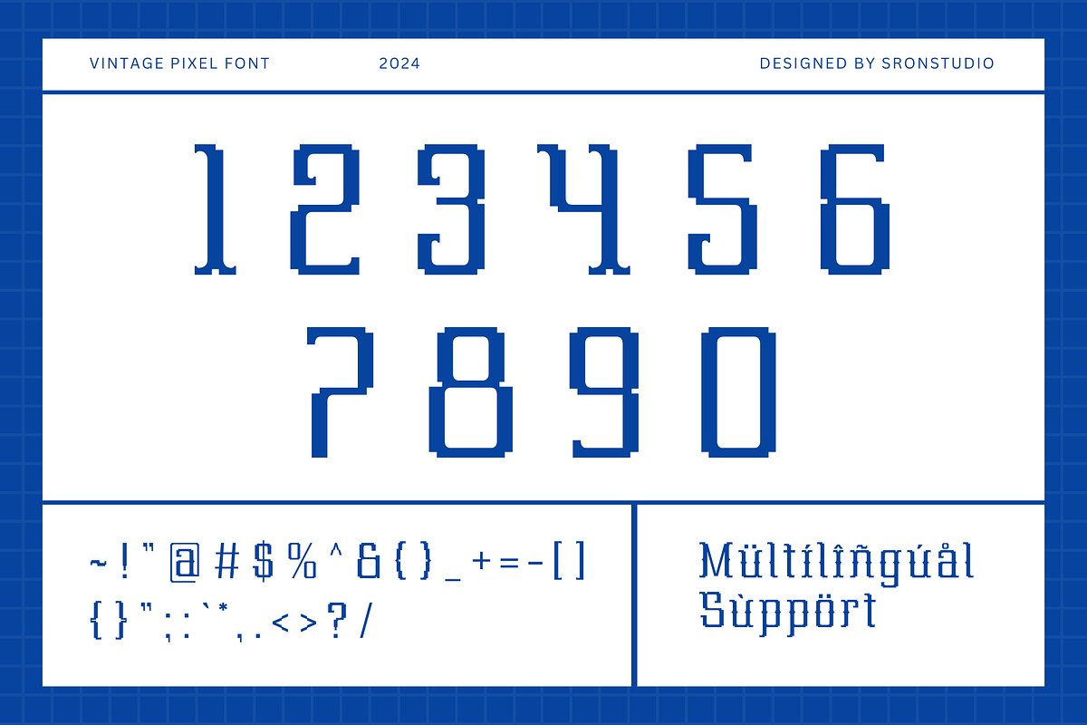 Cowboy Pixel - Western Pixel Font, a Serif Font by Sronstudio (Photo 11 of 11)
