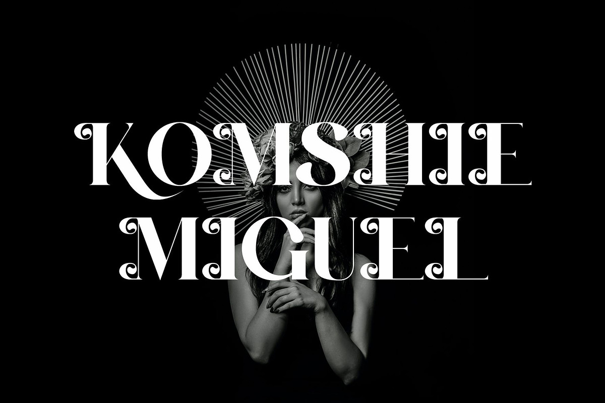 BELINGHAM Elegant Serif Typeface, a Serif Font by Alfinart (Photo 5 of 8)