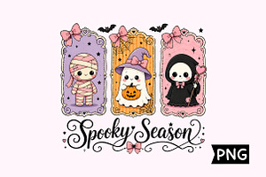 Cute Halloween Bookmark Frame PNG, a Seasonal Illustration by Creative Art