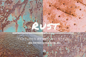 Rust Photoshop Textures