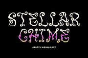 GF Wonka Rough Handdrawn Swirly Font, a Handwritten Font by GroovyFontCo (Thumbnail 5 of 7)