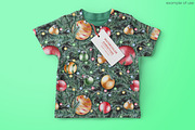 Watercolor Christmas cliparts, a Decorative Illustration by Anastasia Koba (Thumbnail 9 of 12)