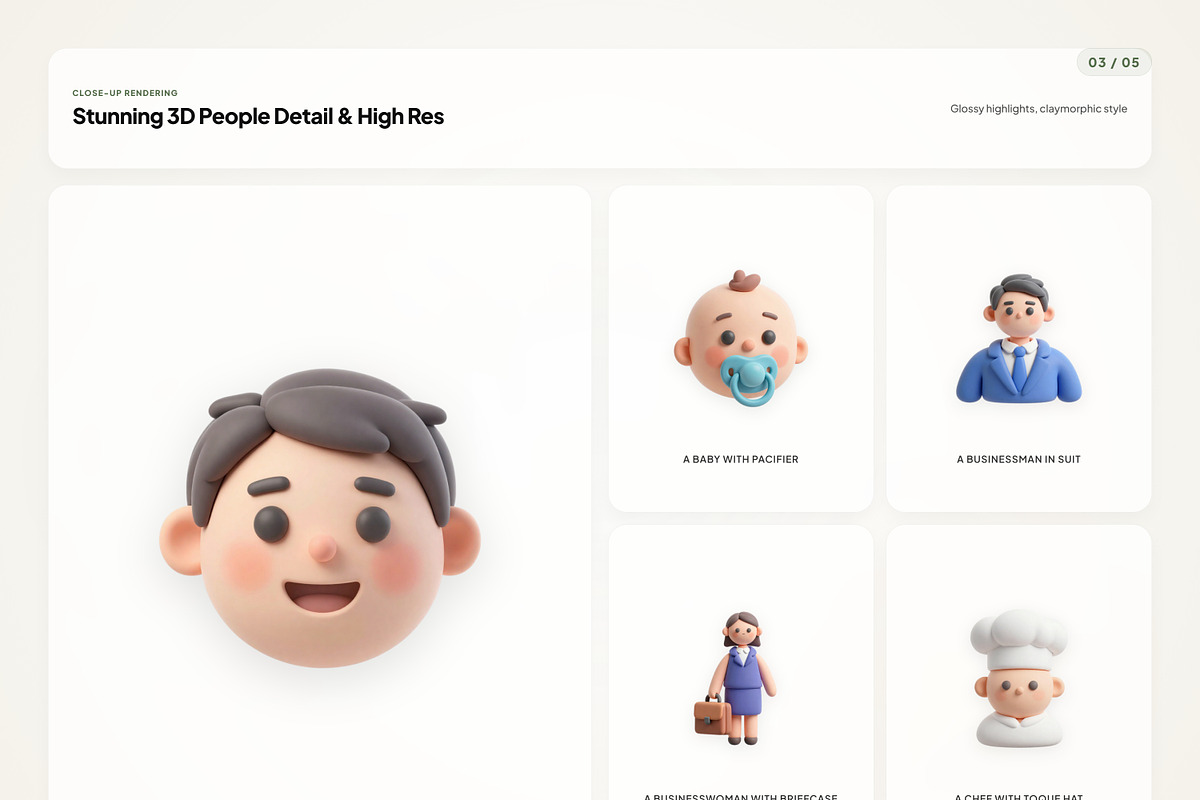3D People, an Emoji Icon by River Visual (Photo 3 of 5)