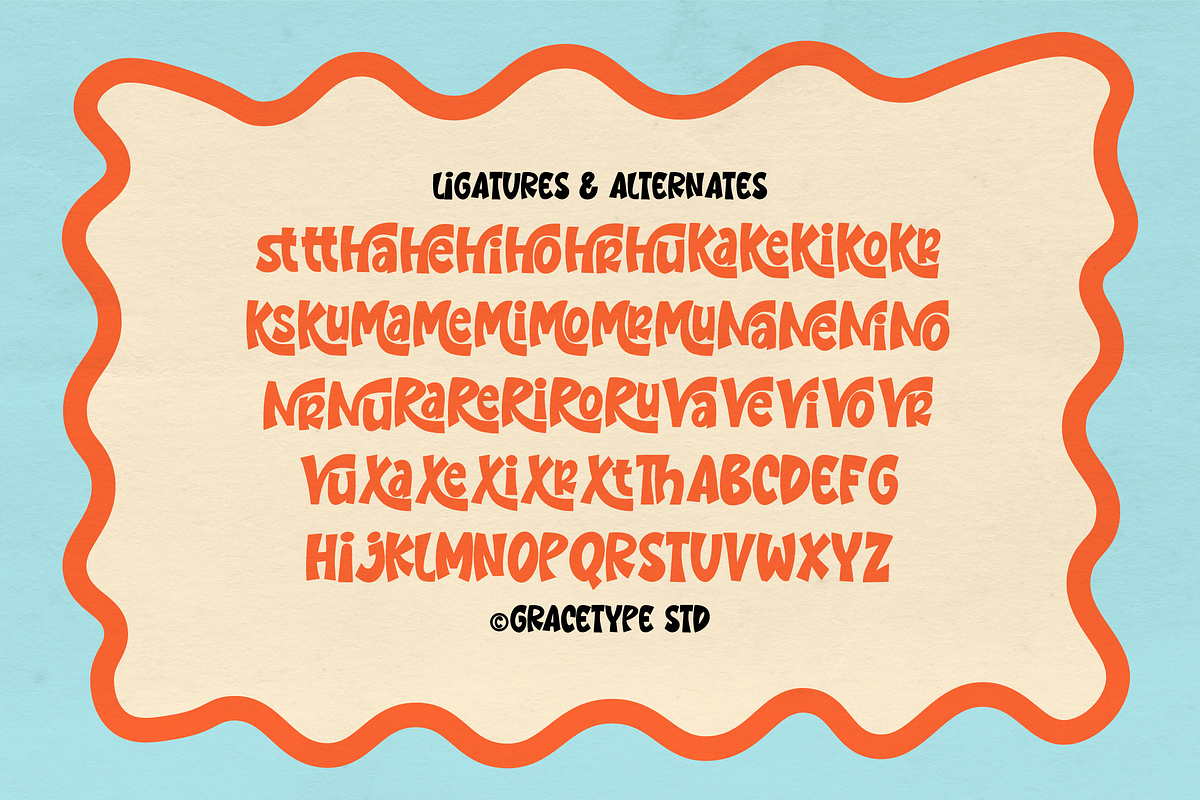 Mister Humble | Playful Display, a Handwritten Font by gracetype_studio (Photo 11 of 12)