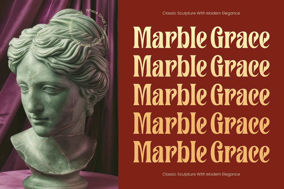 Cahileros Retro Bold Serif Font, a Serif Font by timelesstype.co (Photo 5 of 20)