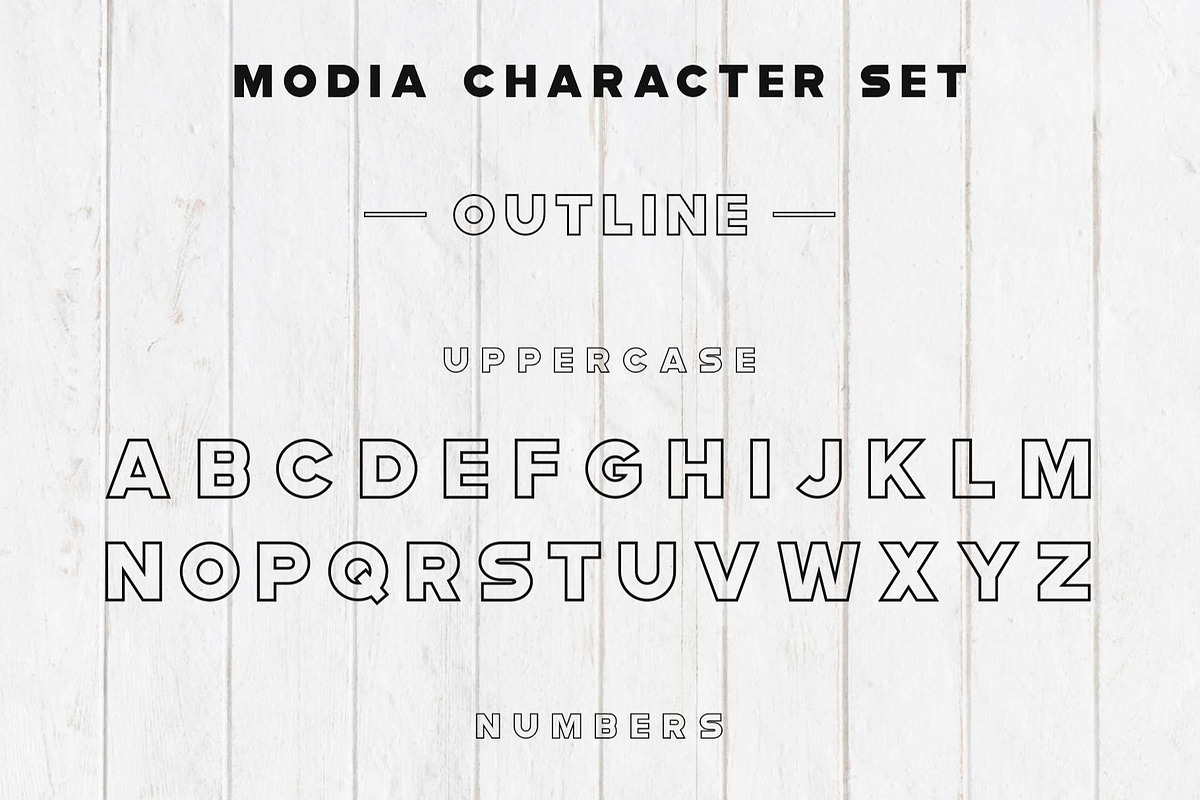 Modia Font Family - Sans Serif preview 4