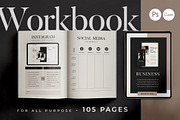 Workbook Creator For Coach CANVA PS, a Magazine Template by Eviory (Thumbnail 1 of 31)