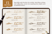 Procreate Journal Creator Pack, a Brush Add-On by Nico-Ng (Thumbnail 2 of 14)