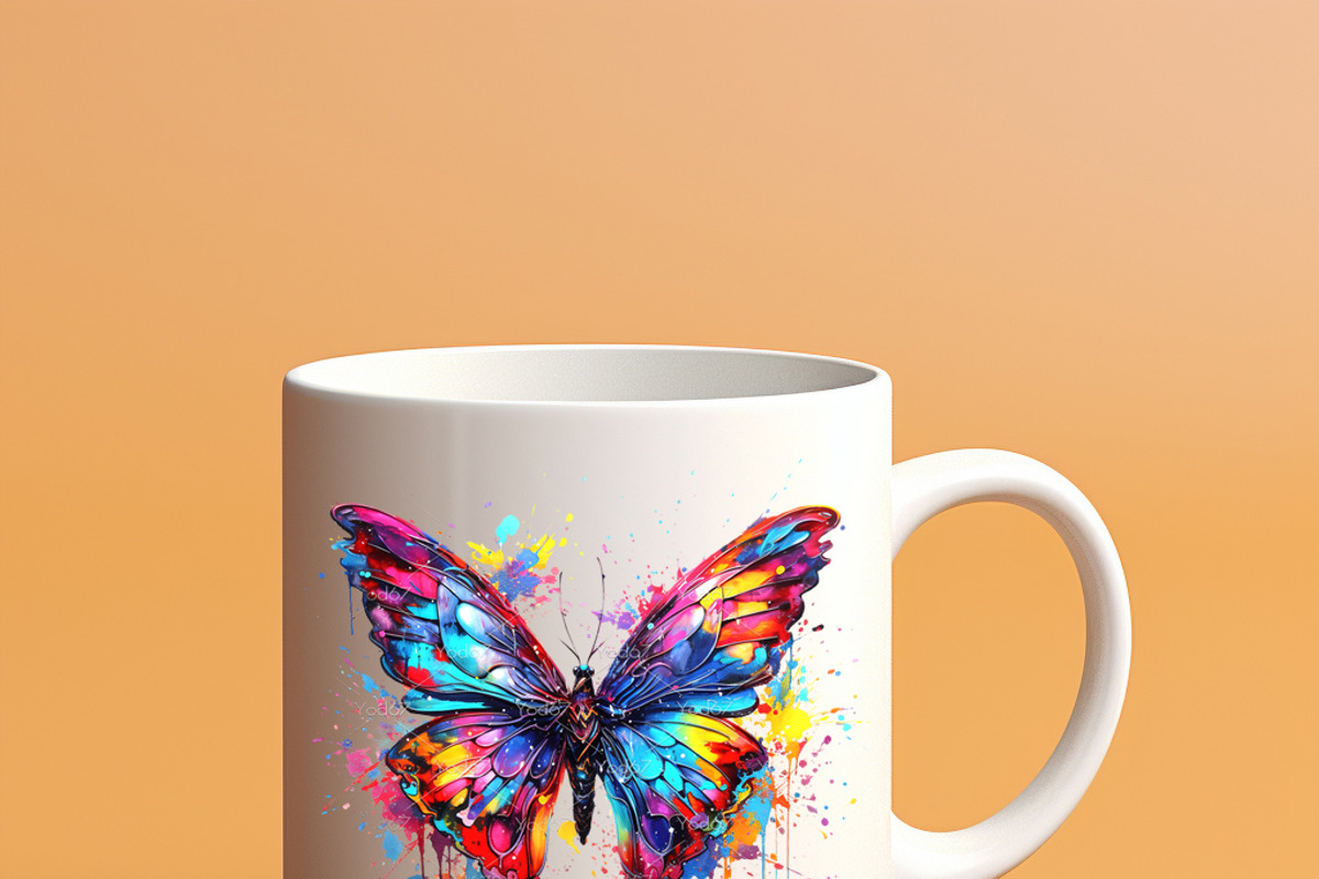 Butterfly for Sublimation Printing., an Animal Illustration by yod67 (Photo 9 of 10)