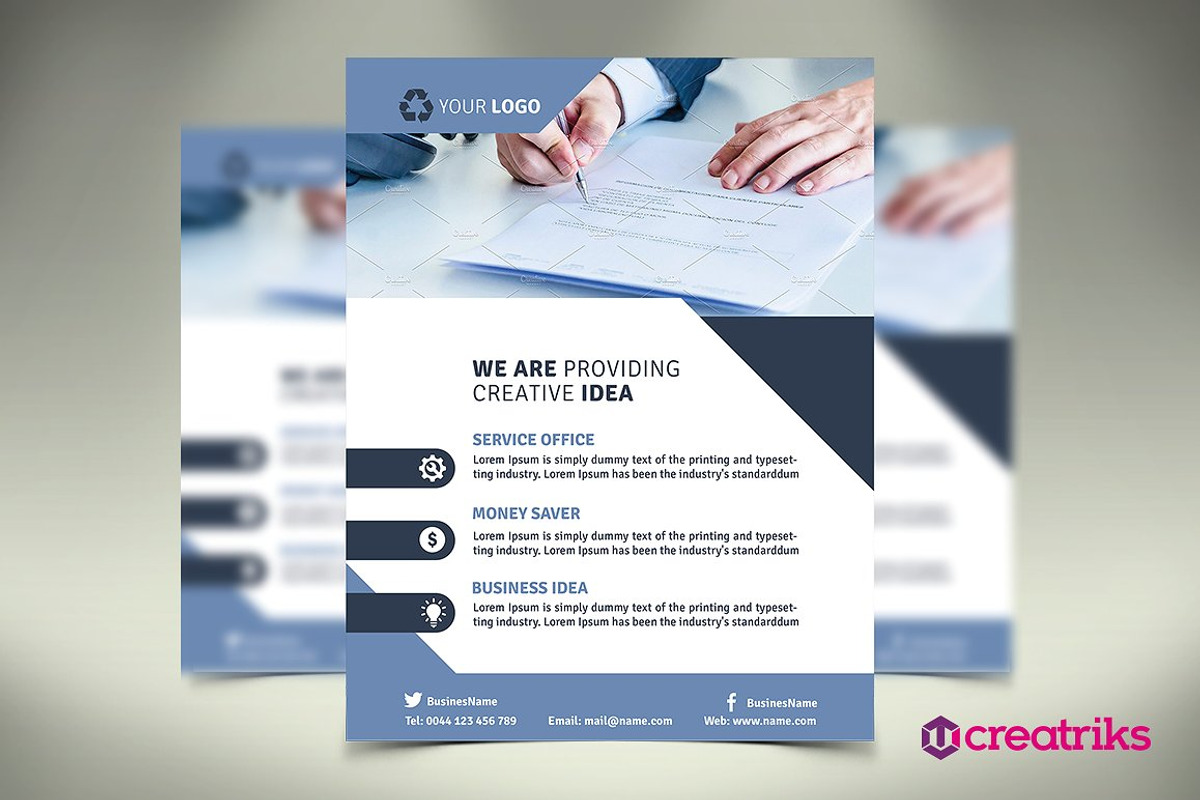 MultiPurpose Flyers - 6 Templates, a Flyer Template by Creatricks