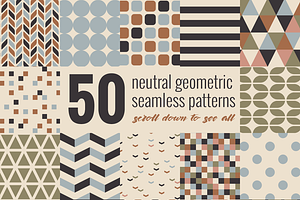 Minimal Geometric Patterns Bundle