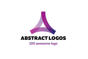 100 abstract logo