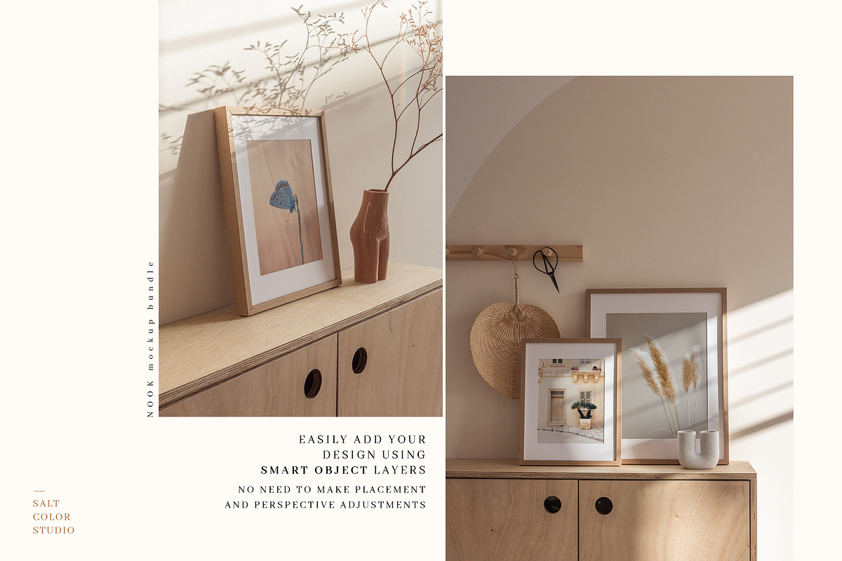 The Bohemian Mockup Bundle 288 items, a Household Mockup by Salt Color Studio (Photo 9 of 27)