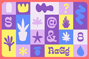Sugar Flush – Reverse Contrast, a Sans Serif Font by Almarkhatype (Thumbnail 2 of 11)