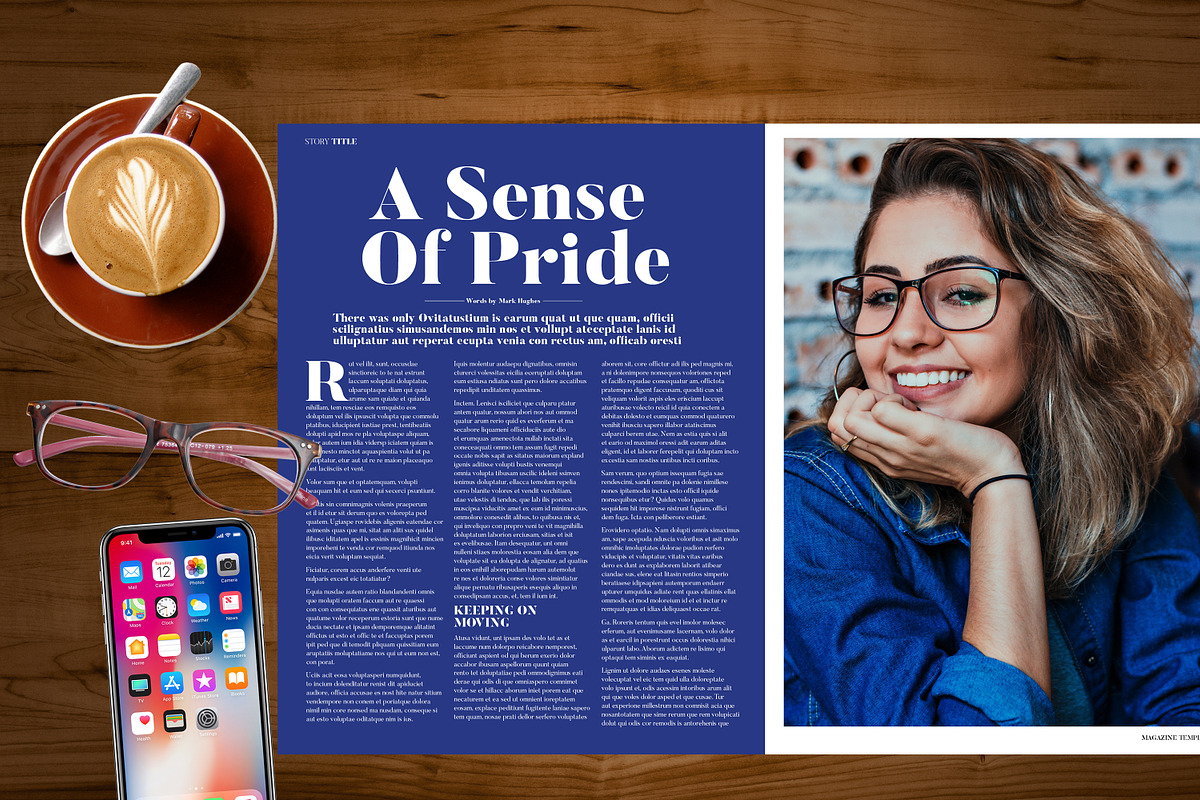 Magazine Template, a Magazine Template by Red Cactus Creative (Photo 13 of 21)
