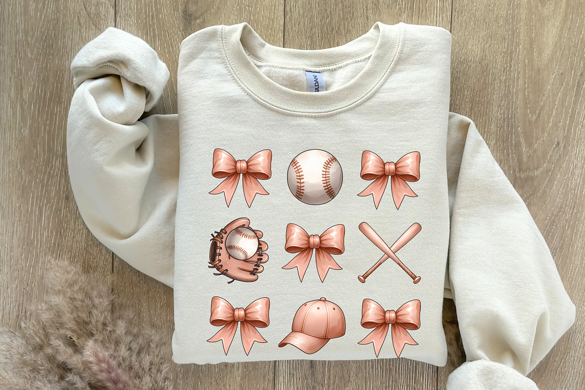 Pastel Rose Gold Baseball Coquette, an Object Graphic by SharpMarketplace (Photo 5 of 6)