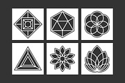 Geometric Photo Masks, a Social Media Template by QueenDesigns (Thumbnail 4 of 5)