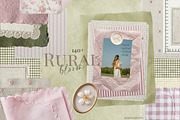 Rural bloom Cottagecore Scrapbooking, an Object Graphic by 60secondsArt (Thumbnail 1 of 10)