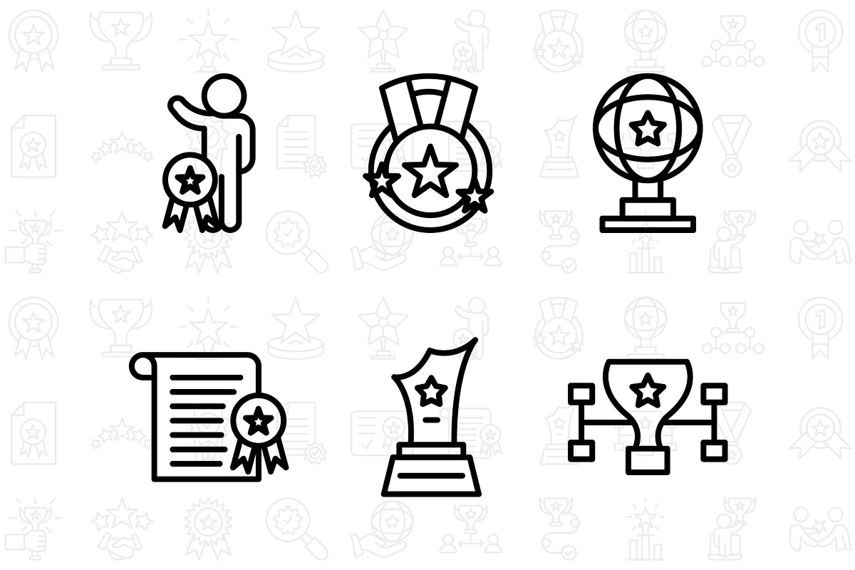 30 reward line icon, an Outline Icon by khalwa.studio (Photo 3 of 3)
