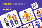 Feminist Icons Illustration, a Person Illustration by Creative Stall (Thumbnail 1 of 10)