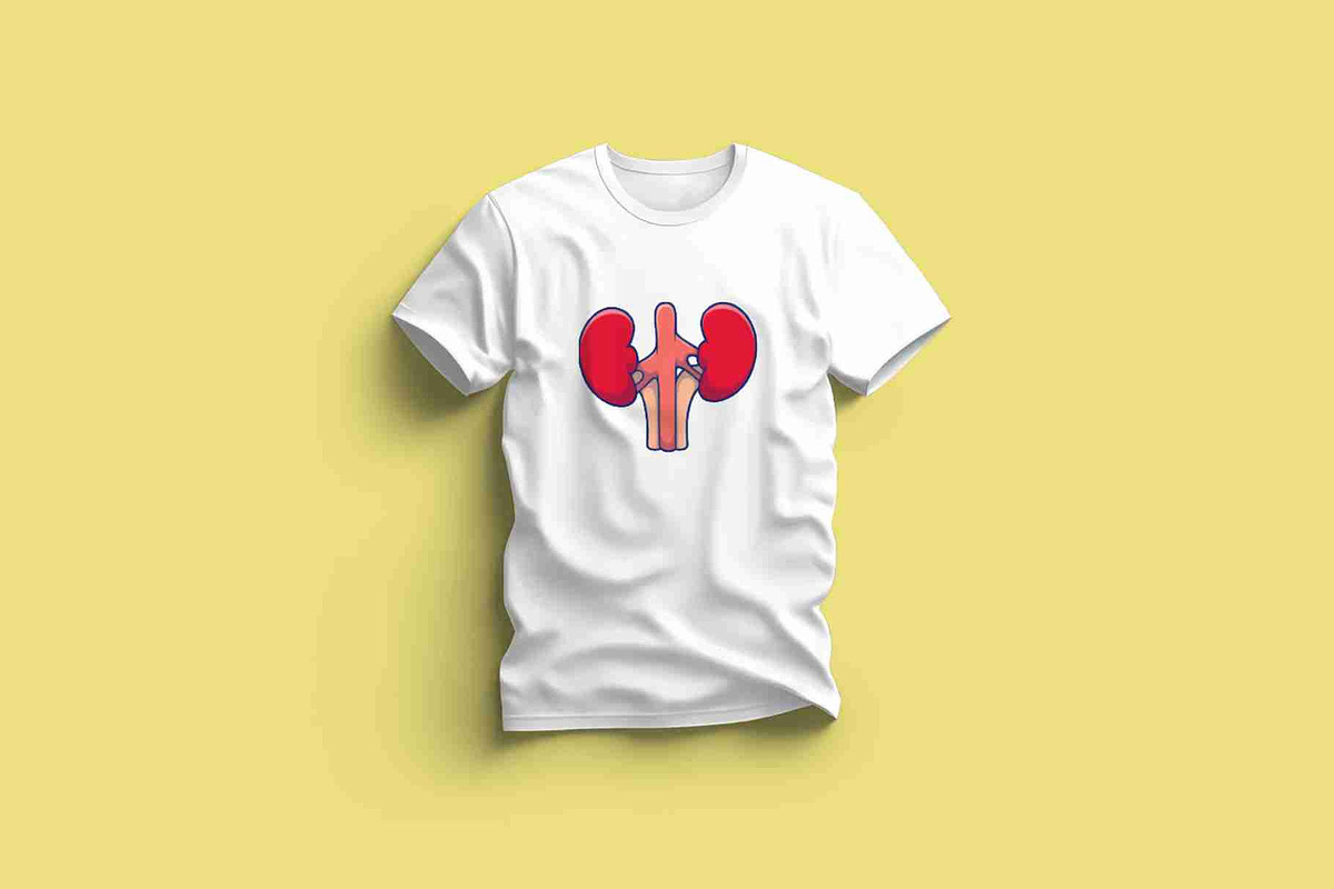 Kidney Cartoon Vector Icons, a Person Illustration by Artstorystudio (Photo 3 of 3)