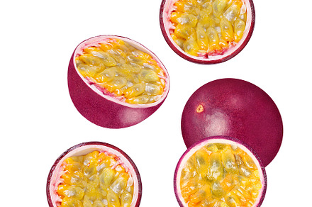 Falling fresh fruits isolated on whi, a Food & Drink Photo by Rodica Ciorba