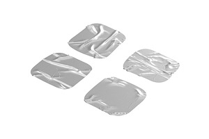 Square Sticker Tape Set 3D Model