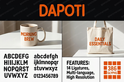 Dapoti - Modern Elegant Serif Ty, a Serif Font by Astuti Studio (Thumbnail 18 of 25)