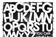 LetterPress Brushes for Procreate, a Brush Add-On by OkayAnnie Designs (Thumbnail 4 of 11)