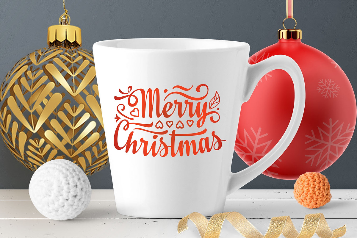 Christmas lettering svg, an Object Graphic by Zoya Miller (Photo 5 of 10)
