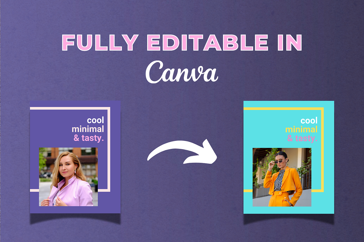 Fashion Templates Canva Instagram, a Social Media Template by Canvagator (Photo 3 of 3)