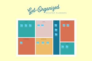 Get-Organized Desktop Planners