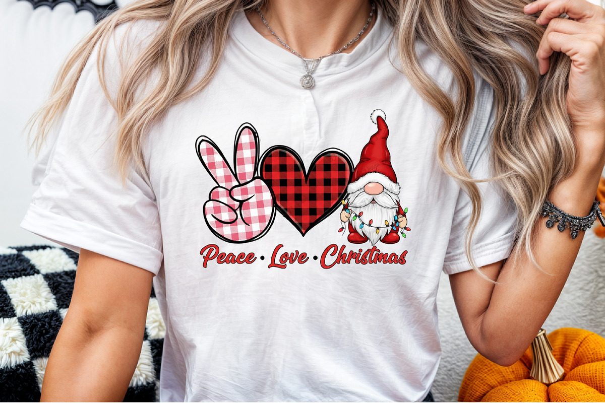 Peace Love Christmas PNG, an Illustration by Sublimation Artist (Photo 6 of 9)