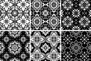 Black Mandala Seamless Patterns, a Pattern Graphic by PrintablesByFranklyn (Thumbnail 2 of 4)