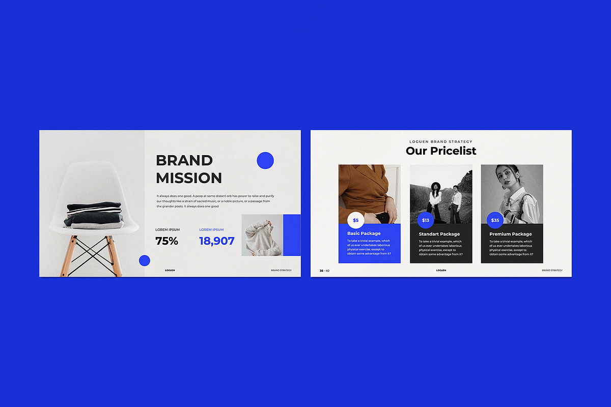 Loguen Brand Strategy - Powerpoint, a Presentation Template by Surotype (Photo 8 of 10)