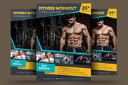 Fitness Center Flyer, a Flyer Template by Rafoz (Thumbnail 1 of 4)