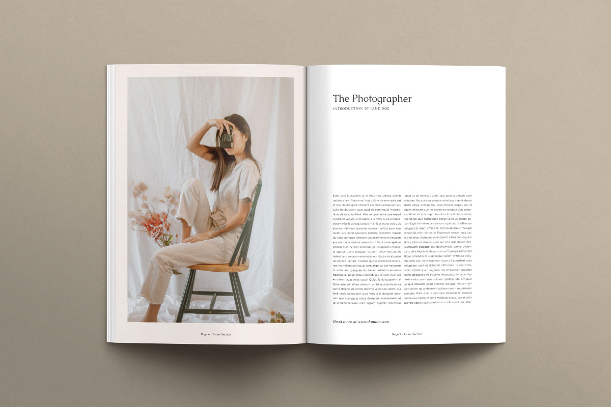 Siena Lookbook, a Magazine Template by Ruben Stom (Photo 2 of 12)