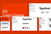 Modern Brand Guidelines Template, a Presentation Template by Typefool's Shop (Thumbnail 4 of 10)