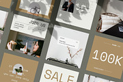 Influencer Instagram Pack | PS CANVA, a Social Media Template by Visuel Colonie® (Thumbnail 2 of 18)