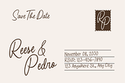 Alfia Grande - Font Duo Script Font, a Script Font by Bekhair Studio (Thumbnail 7 of 13)