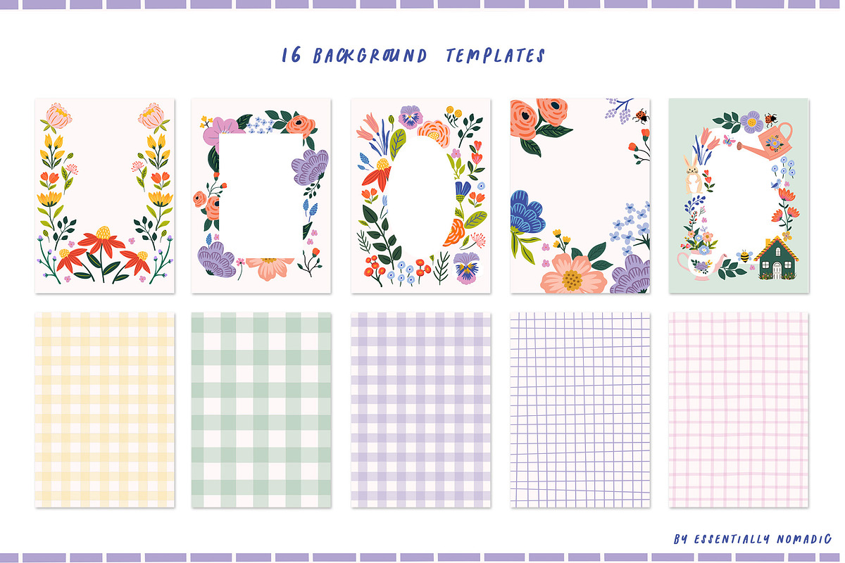 Spring Floral Clipart Collection, an Object Illustration by Essentially Nomadic (Photo 11 of 14)