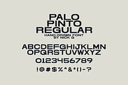 Palo Pinto Hand Drawn Font, a Sans Serif Font by nickqtx (Thumbnail 4 of 6)